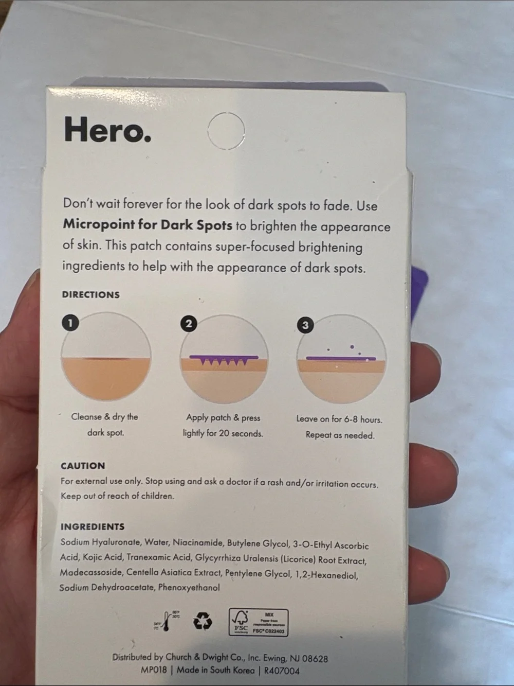 Micropoint Patches for Dark Spots - Purple